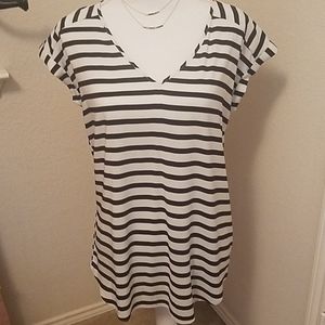 Express striped blouse